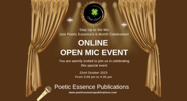 WEBNARS Online Open Mic : Poetic Essence Publications
